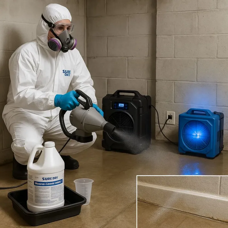 Sanitization and Odor Removal process in Stillwater, NY