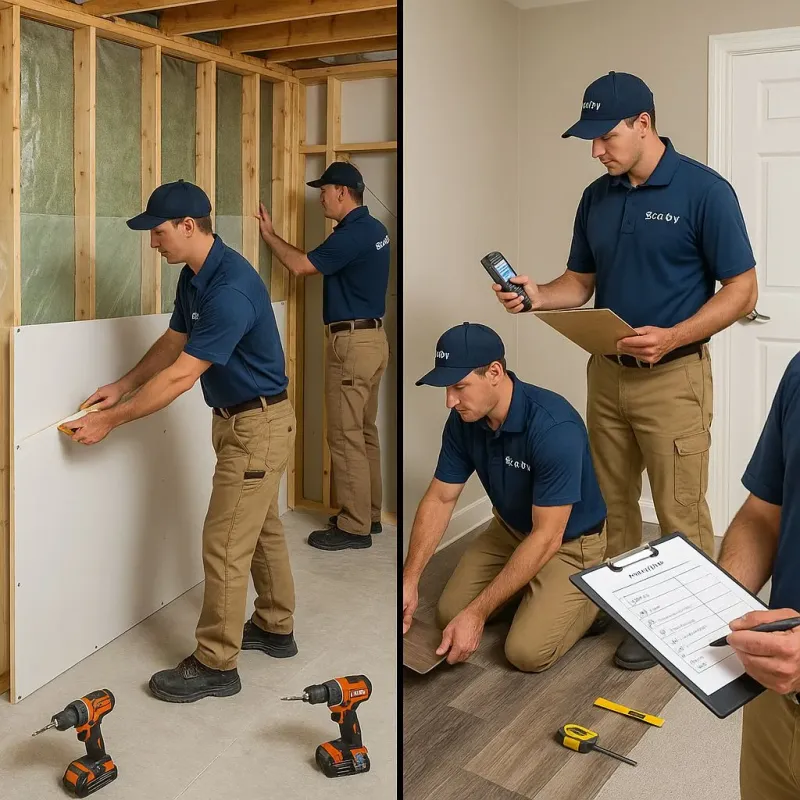 Repairs and Reconstruction process in Stillwater, NY
